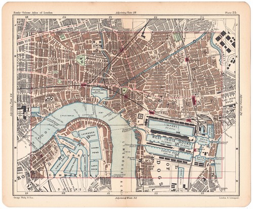 Canary wharf west india docks - canary,