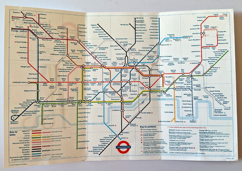 London underground tube map - underground,