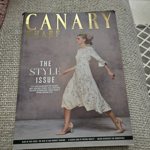 Canary wharf magazine march - canary, magazine,