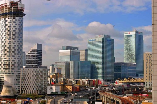 Canary wharf skyscrapers tower - canary,