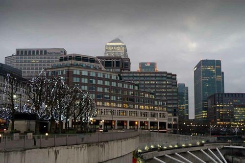Canary wharf london docklands - wharf,
