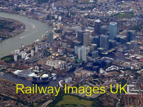 Aerial photo canary - aerial, wharf