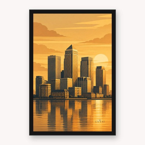 London canary wharf skyline - wharf,