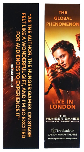 Bookmarks the hunger - x,
