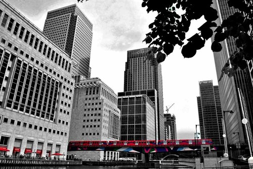 Canary wharf london - canary, docklands