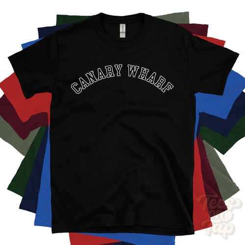 Canary wharf shirt retro - t-shirt,