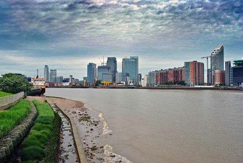 Canary wharf london docklands - canary,