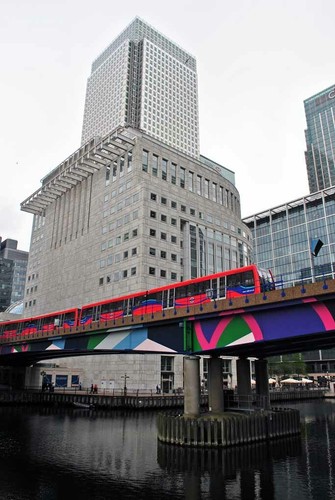 Canary wharf skyscrapers tower - wharf,