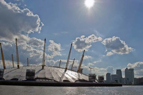 Arena river thames canary - river,
