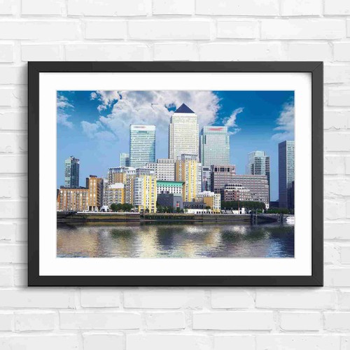 London docklands skyline - london,