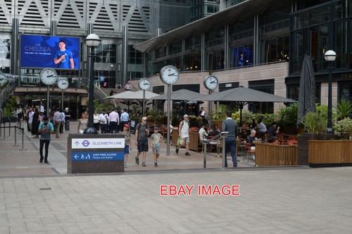 Photo canary wharf railway - photo,