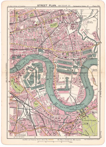 Canary wharf west india - west,